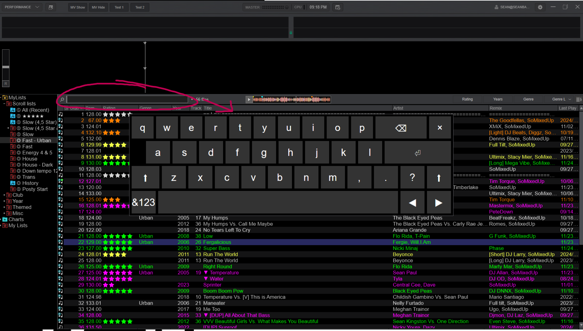 Show Keyboard On Screen